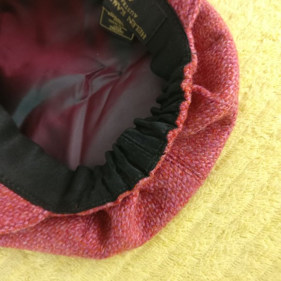 HELEN KAMINSKI Australian Pure Wool Cloche hat in Ruby Rust FALL/WINTER headwear - Picture 6 of 9